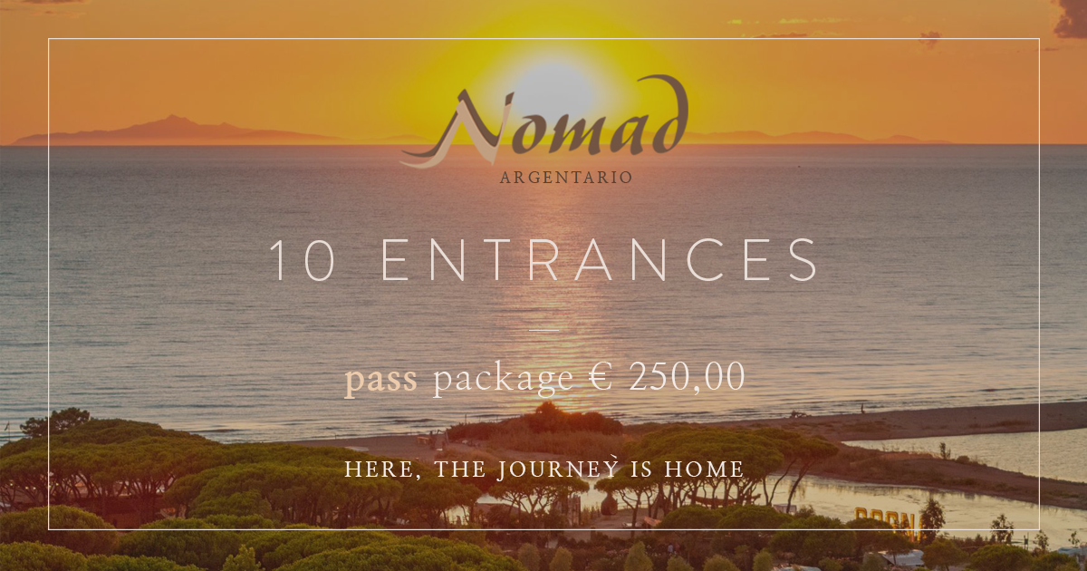 Nomad Argentario 10-entry package banner